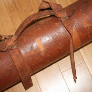 Vintage 53" Leather Travel Case