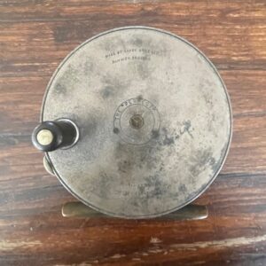 Vintage 1920s Hardy 3 7/8" Perfect Fly Reel Made for Dame Stoddard