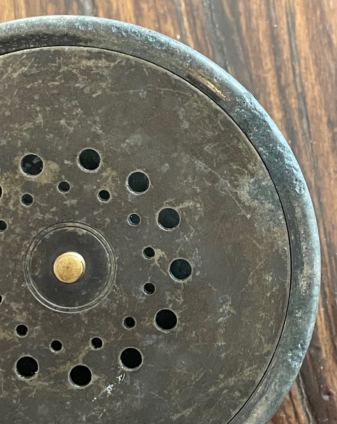 Vintage 1920s Hardy 3 7/8" Perfect Fly Reel Made for Dame Stoddard - Image 11